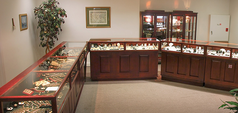 Inside Gold and Diamond Exchange Vintage and Second Hand Jewellery Store