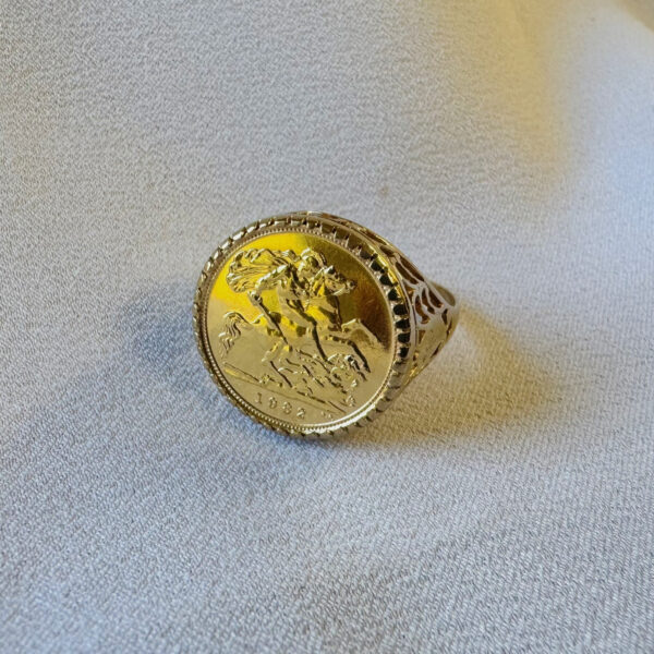 Sovereign Coin(1982) Ring