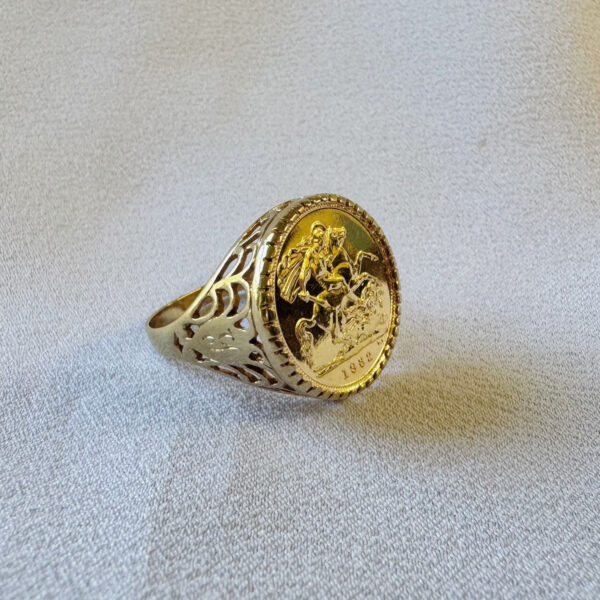 Sovereign Coin(1982) Ring - Image 2